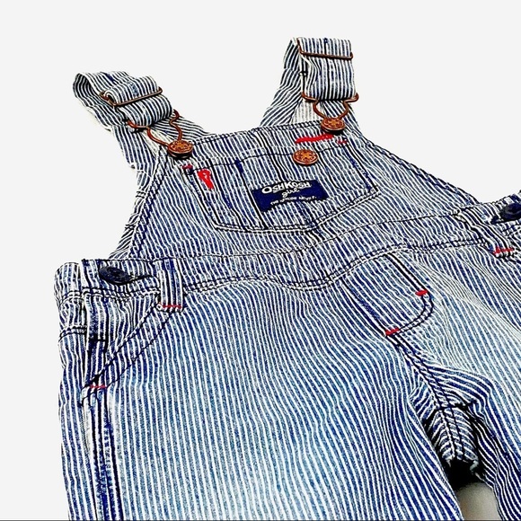 OSHKOSH B'GOSH Vintage Pinstripe Overalls - Picture 5 of 10